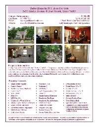 Residential Property Flyer